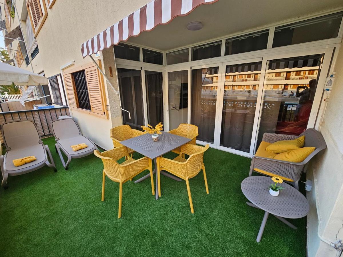Fayser 108 Beachfront With Direct Pool Access From Terrace Arona  Dış mekan fotoğraf