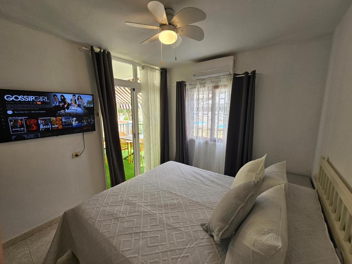 Fayser 108 Beachfront With Direct Pool Access From Terrace Arona  Dış mekan fotoğraf