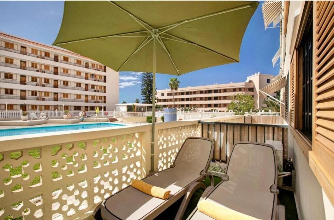 Fayser 108 Beachfront With Direct Pool Access From Terrace Arona  Dış mekan fotoğraf