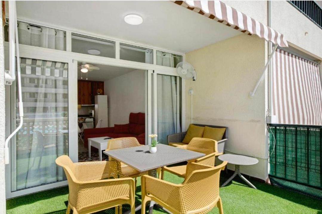 Fayser 108 Beachfront With Direct Pool Access From Terrace Arona  Dış mekan fotoğraf